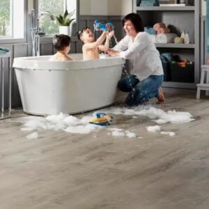 Waterproof flooring from Lifeproof Bathroom Flooring with waterproof LVP by Lifeproof