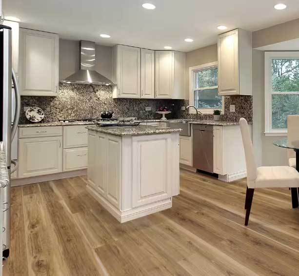 New waterproof kitchen flooring by Lifeproof Kitchen flooring by Lifeproof