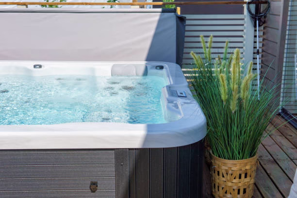 Modern bathtub installed during a professional bath remodel